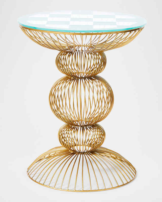 Gambit Wire Accent Table